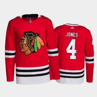 2021-22 Chicago Blackhawks Seth Jones Primegreen Authentic Jersey Red Home Uniform