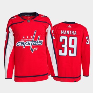 2021-22 Washington Capitals Anthony Mantha Primegreen Authentic Jersey Red Home Uniform