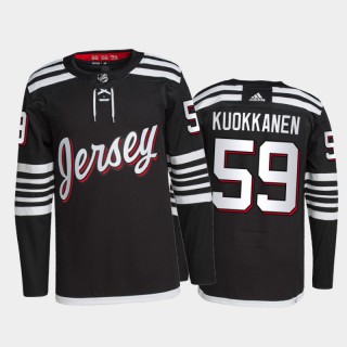 New Jersey Devils Alternate Janne Kuokkanen Primegreen Authentic Pro Jersey 2021-22