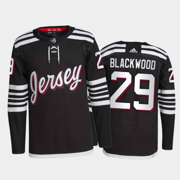 New Jersey Devils Alternate Mackenzie Blackwood Primegreen Authentic Pro Jersey 2021-22