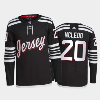 New Jersey Devils Alternate Michael McLeod Primegreen Authentic Pro Jersey 2021-22