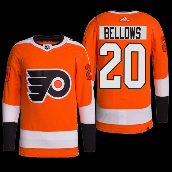 Kieffer Bellows Philadelphia Flyers Authentic Pro Jersey Orange #20 Home Uniform