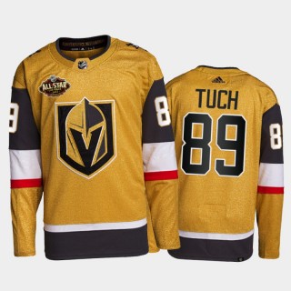 Vegas Golden Knights Alex Tuch 2022 All-Star Jersey Gold Authentic Primegreen Uniform