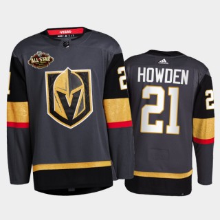 Vegas Golden Knights Brett Howden 2022 All-Star Jersey Black Alternate Primegreen Uniform