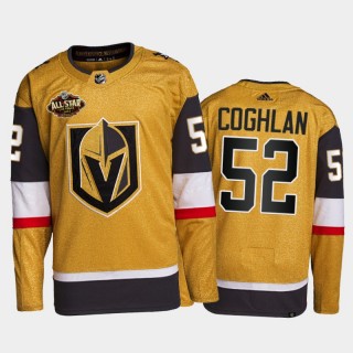 Vegas Golden Knights Dylan Coghlan 2022 All-Star Jersey Gold Authentic Primegreen Uniform
