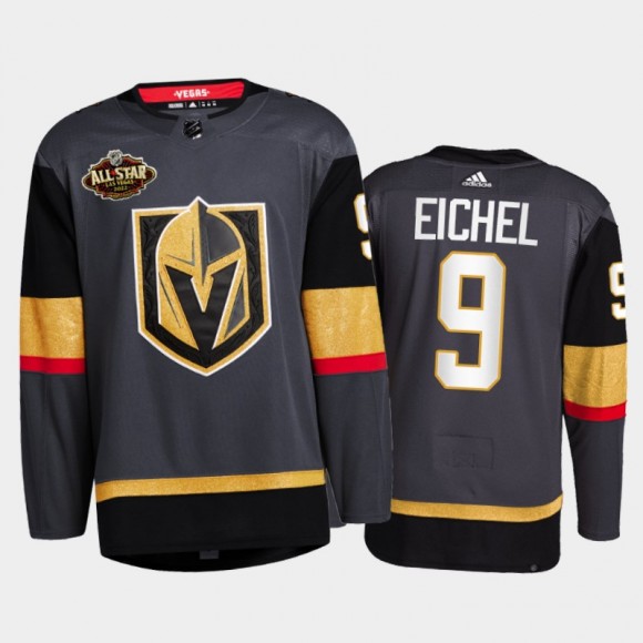 Vegas Golden Knights Jack Eichel 2022 All-Star Jersey Black Home Primegreen Uniform