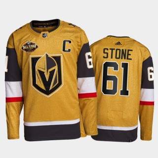Vegas Golden Knights Mark Stone 2022 All-Star Jersey Gold Authentic Primegreen Uniform