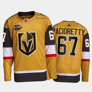 Vegas Golden Knights Max Pacioretty 2022 All-Star Jersey Gold Authentic Primegreen Uniform