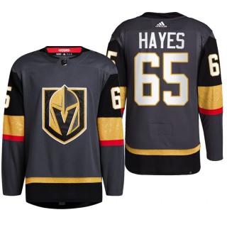 Vegas Golden Knights 2022 Alternate Jersey Zack Hayes Black #65 Primegreen Authentic Pro Uniform