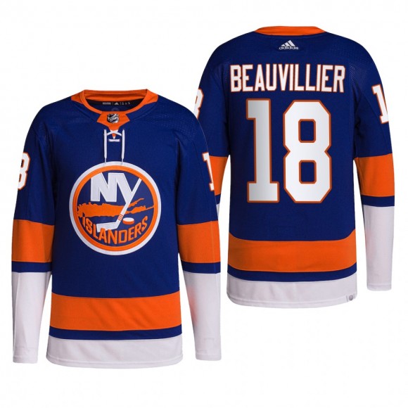 Anthony Beauvillier New York Islanders Home Jersey 2022 Royal #18 Primegreen Authentic Pro Uniform