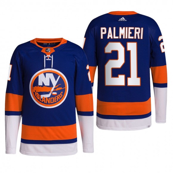 Kyle Palmieri New York Islanders Home Jersey 2022 Royal #21 Primegreen Authentic Pro Uniform