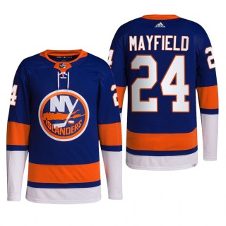 Scott Mayfield New York Islanders Home Jersey 2022 Royal #24 Primegreen Authentic Pro Uniform