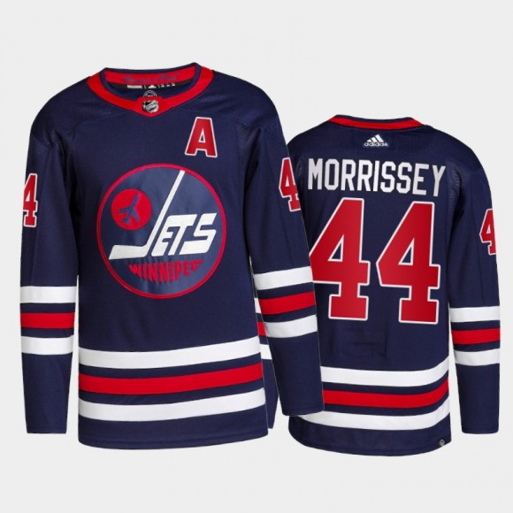 Josh Morrissey Winnipeg Jets Alternate Jersey 2021-22 Navy #44 Primegreen Authentic Pro Uniform