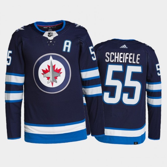 Winnipeg Jets Mark Scheifele Authentic Pro Jersey #55 Navy Home Uniform