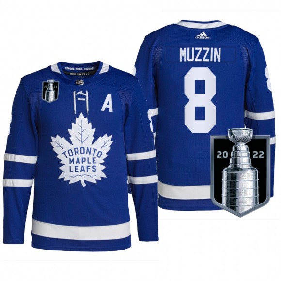 Toronto Maple Leafs 2022 Stanley Cup Playoffs Jersey Jake Muzzin Royal #8 Authentic Pro Uniform