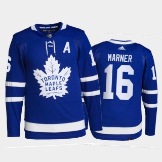 2021-22 Toronto Maple Leafs Mitch Marner Primegreen Authentic Jersey Blue Home Uniform