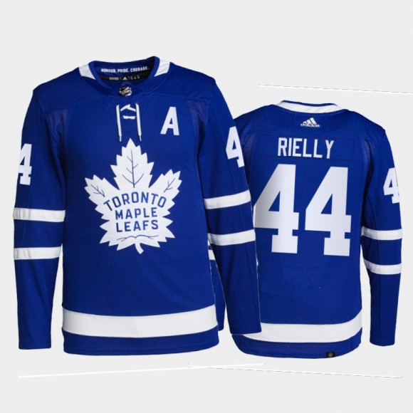 2021-22 Toronto Maple Leafs Morgan Rielly Primegreen Authentic Jersey Blue Home Uniform