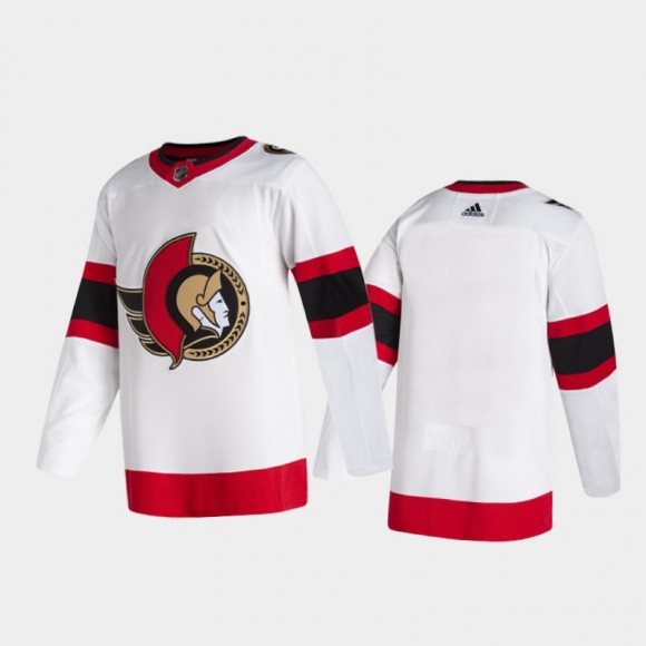 Men's Ottawa Senators Away 2D Authentic Pro White Jersey
