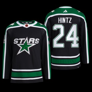 Reverse Retro 2.0 Dallas Stars Roope Hintz Jersey Authentic Pro Black #24 Uniform