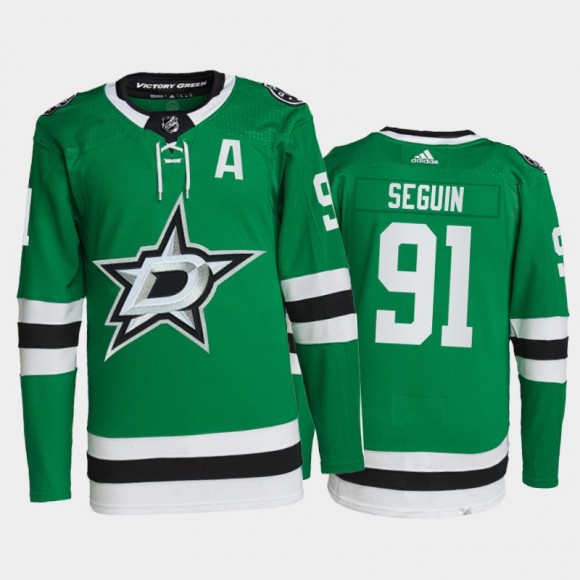 2021-22 Dallas Stars Tyler Seguin Primegreen Authentic Jersey Green Home Uniform